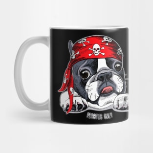 Terrier Pirates Only Mug